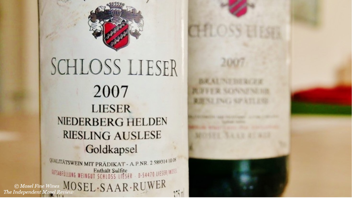 Weingut Schloss Lieser | Niederberg Helden Riesling Auslese GK | Wine Label | Weinetikett