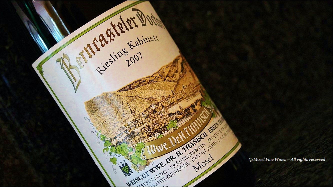 Weingut Wwe Dr. H. Thanisch (Erben Thanisch) | Berncasteler Doctor Riesling Kabinett | Wine Label | Weinetikett