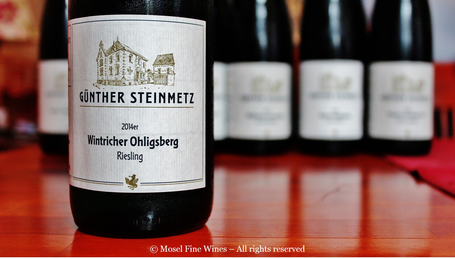 Günther Steinmetz Wintricher Ohligsberg Riesling 2014 Label