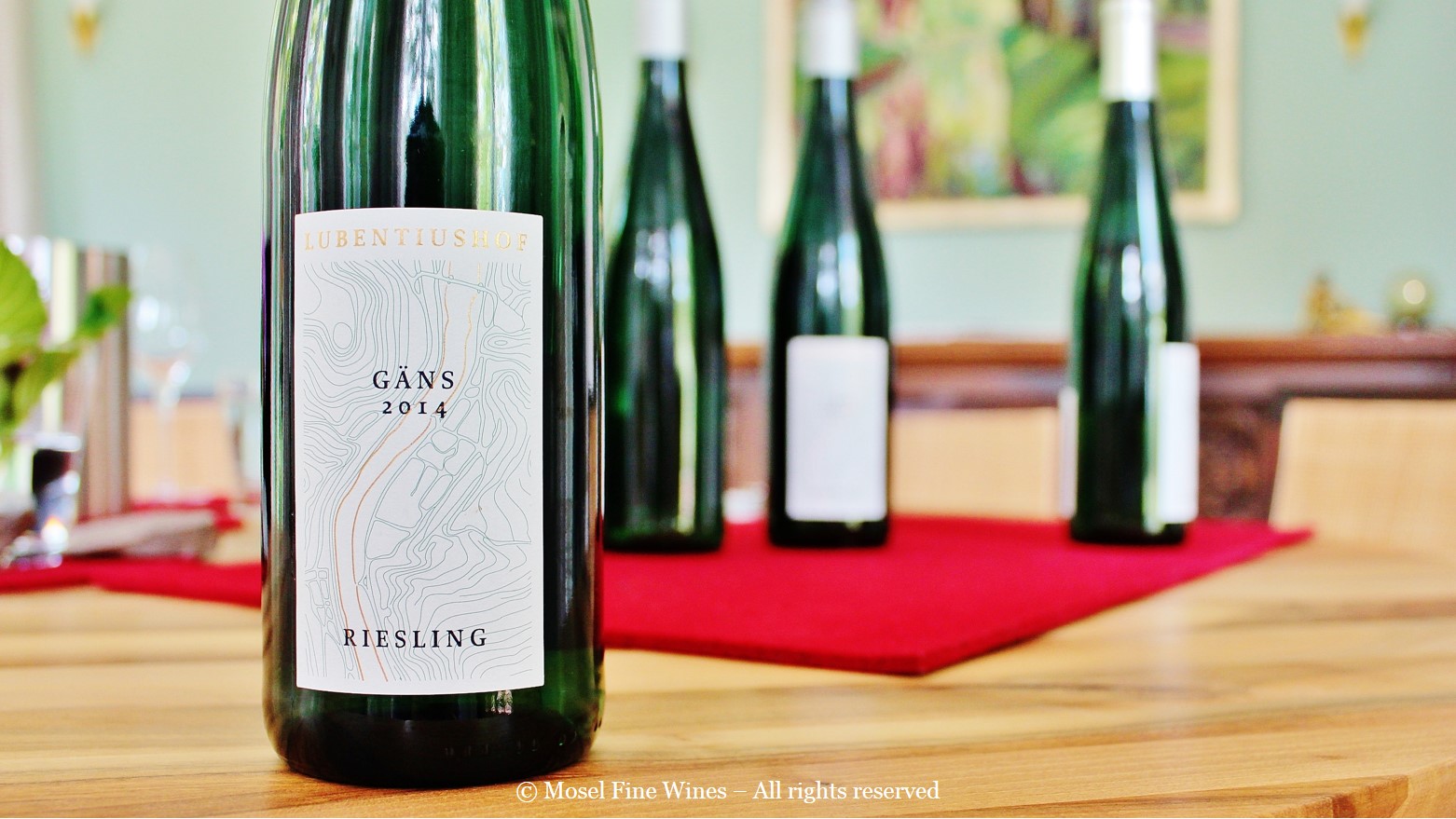 Weingut Lubentiushof Gondorfer Gäns Riesling Trocken Label