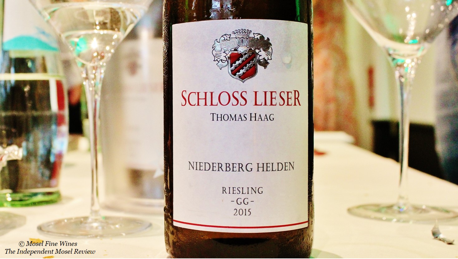 Weingut Schloss Lieser | Lieserer Niederberg Helden Riesling Grosses Gewächs 2015 | Label