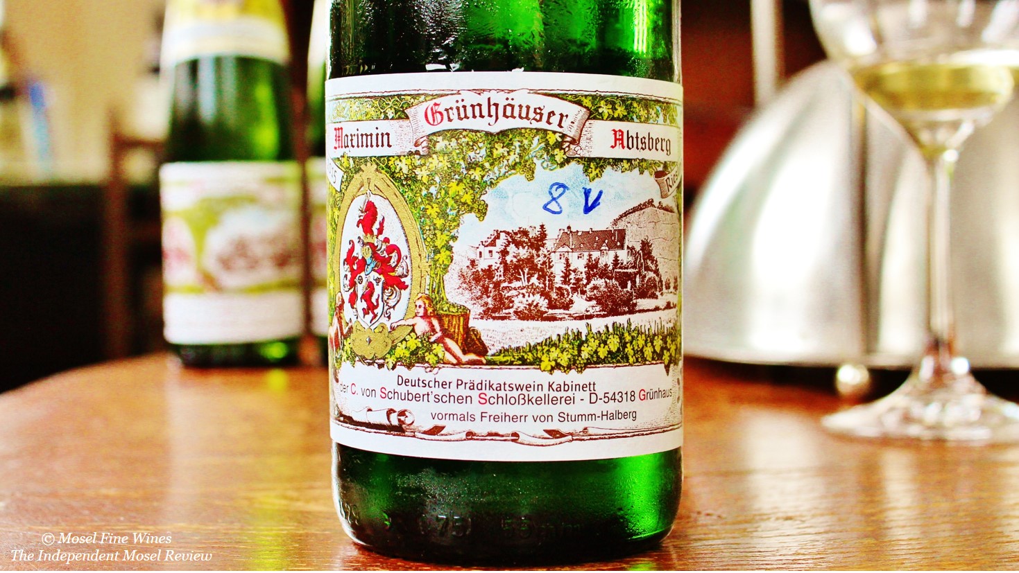 Weingut von Schubert | Maximin Grünhäuser Abtsberg Kabinett Nr. 8 2015 | Label