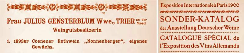 Mosel | Spätburgunder | 1900 | Picture | Bild