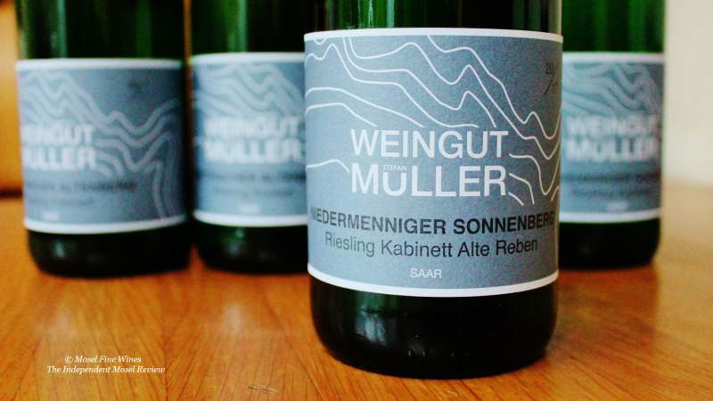 Weingut Stefan Müller | 2017er Niedermenniger Sonnenberg Riesling Kabinett Alte Reben | Label