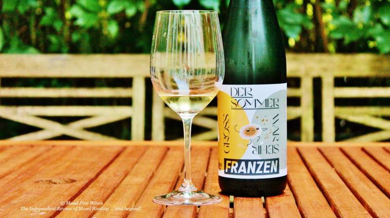 Weingut Reonhold Franzen | Riesling | Der Sommer war sehr Grossfa | 2019 | Label