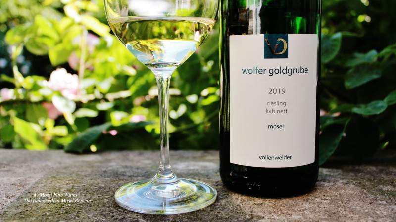 Weingut Vollenweider | Wolfer Goldgrube | Riesling | Kabinett | 2019 | Label