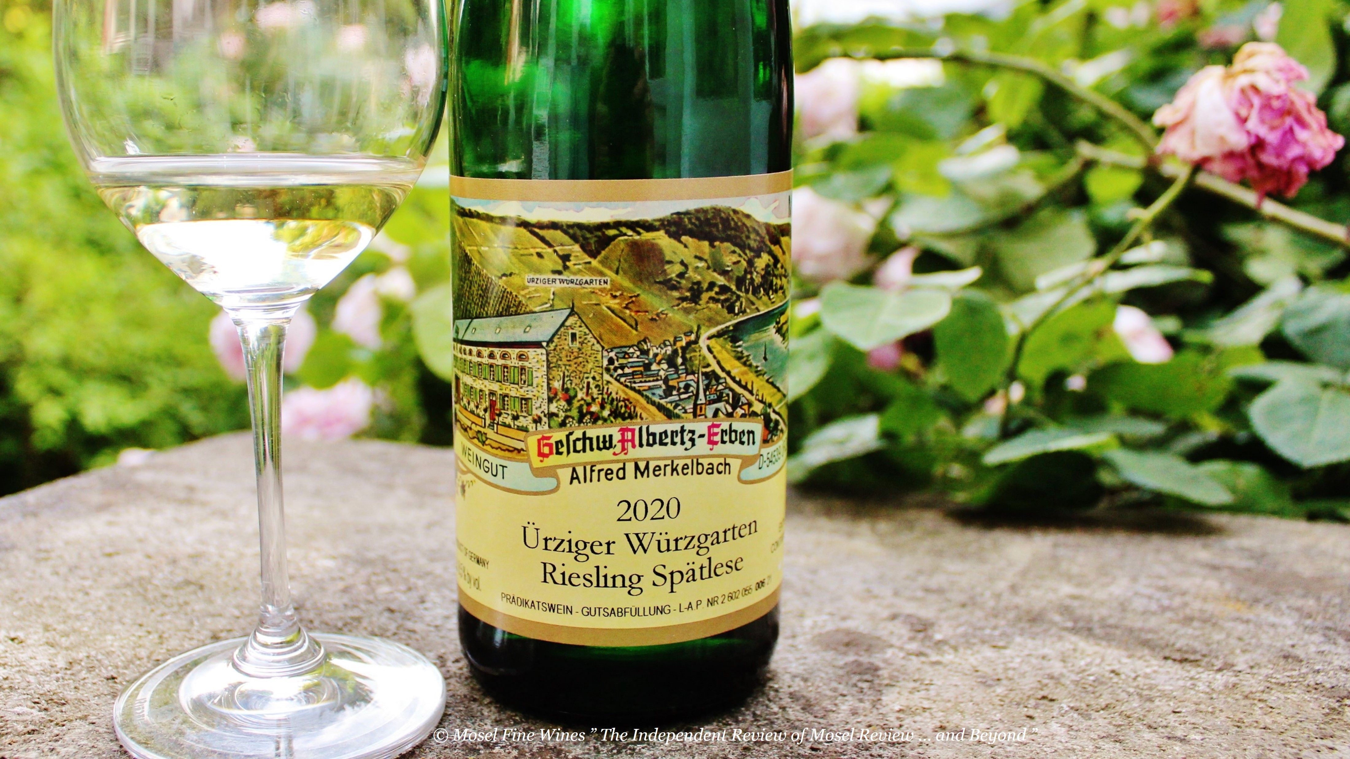Weingut Alfred Merkelbach Ürziger Würzgarten Riesling Spätlese AP