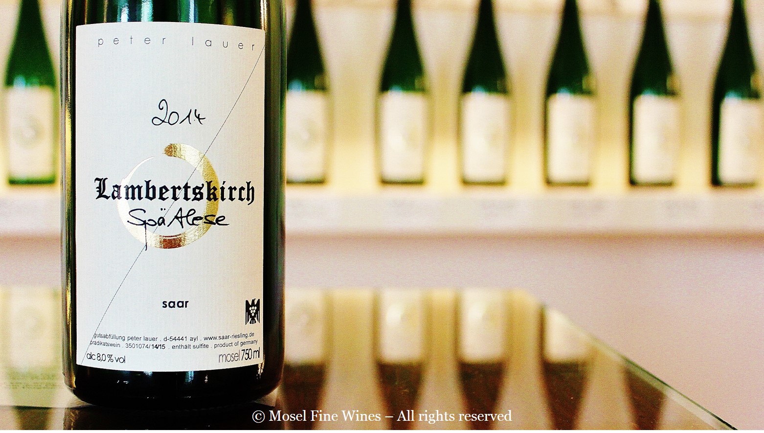 Weingut Peter Lauer | Riesling Lambertskirch Spätlese 2014 Label