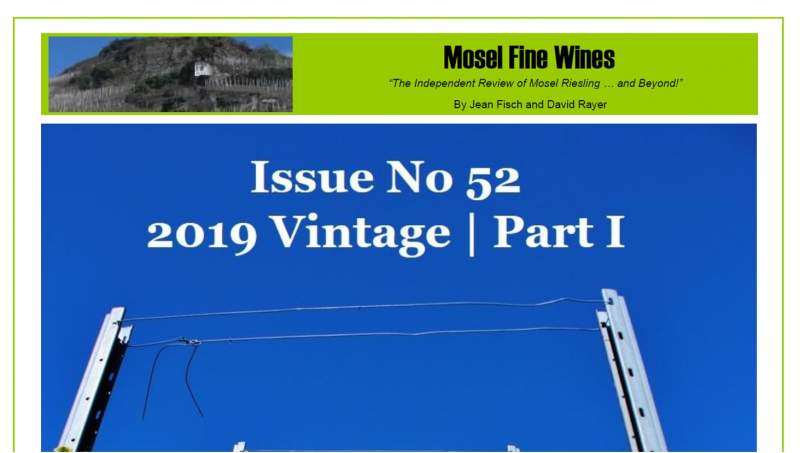 Mosel Fine Wines | Report | 2018 Mosel Vintage