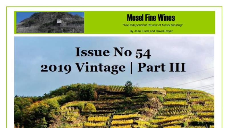 Mosel Fine Wines | Report | Mosel Vintage 2016
