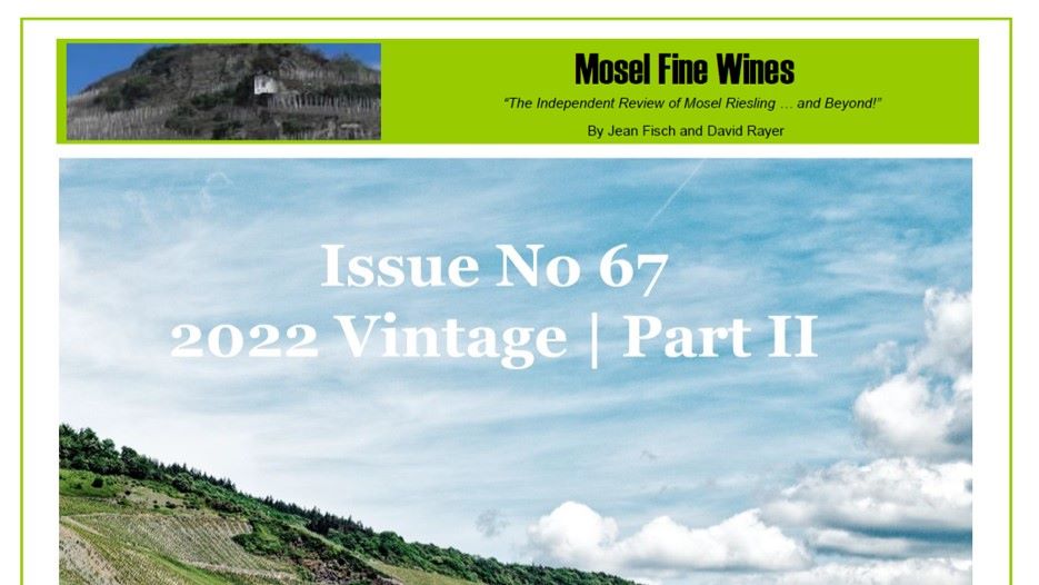 Mosel Fine Wines | Report | 2022 Mosel Vintage | Auctions | Dry German Riesling