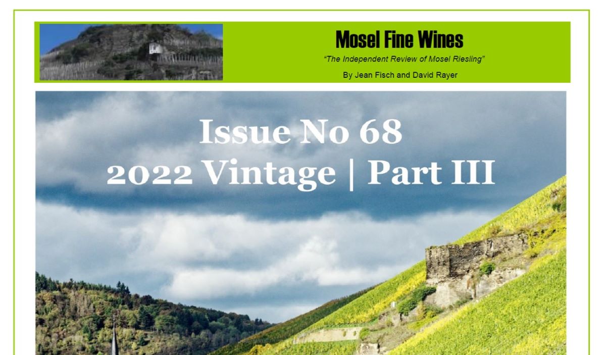 Mosel Fine Wines | Report | 2022 Mosel Vintage | Auctions | Dry German Riesling